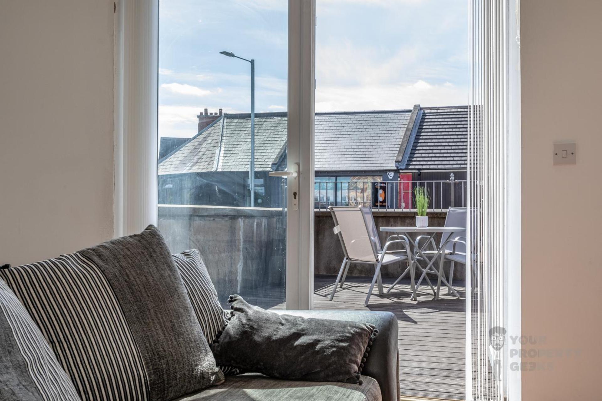 Attic Style 2 Bed Duplex Apartment With Rooftop Patio Belfast Eksteriør billede